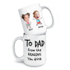 Custom Photo We Look Awesome - Family Personalized Custom Mug - Gift For Mom, Grandma, Dad, Grandpa Custom Photo We Look Awesome - Family Personalized Custom Mug - Gift For Mom, Grandma, Dad, Grandpa