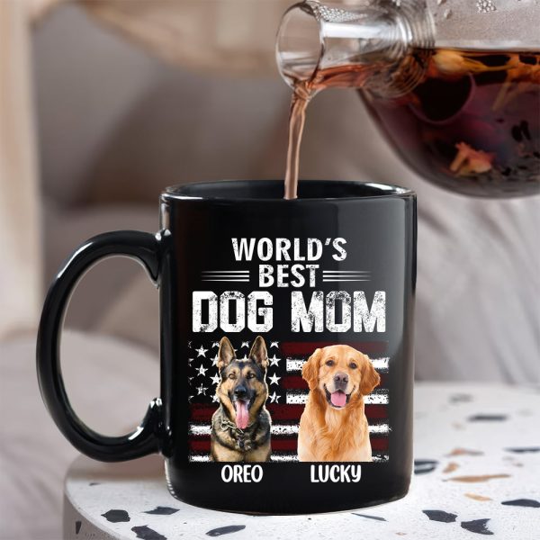 Custom Photo World's Best Dog Dad - Personalized Black Mug Gift For Dog Lovers CH07 895938 Custom Photo World's Best Dog Dad - Personalized Black Mug Gift For Dog Lovers CH07 895938