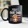 Custom Photo World's Best Dog Dad - Personalized Black Mug Gift For Dog Lovers CH07 895938 Custom Photo World's Best Dog Dad - Personalized Black Mug Gift For Dog Lovers CH07 895938