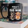 Custom Photo World's Best Dog Dad - Personalized Black Mug Gift For Dog Lovers CH07 895938 Custom Photo World's Best Dog Dad - Personalized Black Mug Gift For Dog Lovers CH07 895938