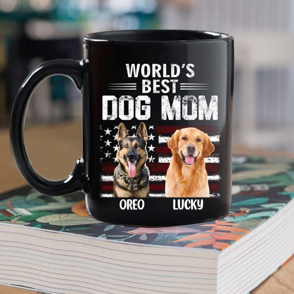 Custom Photo World's Best Dog Dad - Personalized Black Mug Gift For Dog Lovers CH07 895938 Custom Photo World's Best Dog Dad - Personalized Black Mug Gift For Dog Lovers CH07 895938