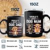 Custom Photo World's Best Dog Dad - Personalized Black Mug Gift For Dog Lovers CH07 895938 Custom Photo World's Best Dog Dad - Personalized Black Mug Gift For Dog Lovers CH07 895938
