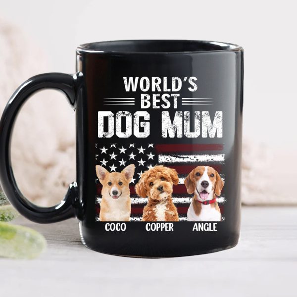 Custom Photo World's Best Dog Dad - Personalized Black Mug Gift For Dog Lovers CH07 895938 Custom Photo World's Best Dog Dad - Personalized Black Mug Gift For Dog Lovers CH07 895938