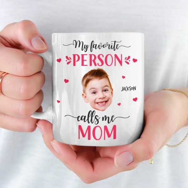 Custom Photo You Are My Favorite One - Family Personalized Custom Mug - Gift For Mom, Grandma Custom Photo You Are My Favorite One - Family Personalized Custom Mug - Gift For Mom, Grandma