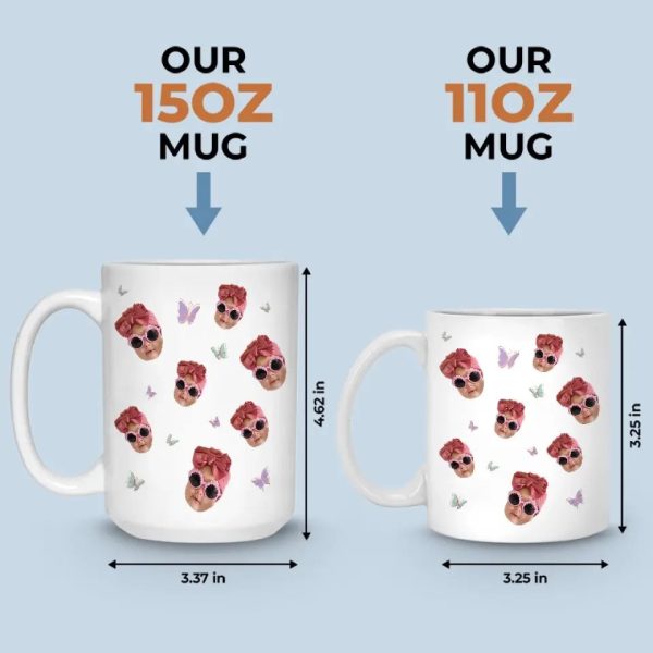 Custom Photo You Are The Heart Of The Family - Family Personalized Custom Mug - Gift For Mom, Grandma Custom Photo You Are The Heart Of The Family - Family Personalized Custom Mug - Gift For Mom, Grandma