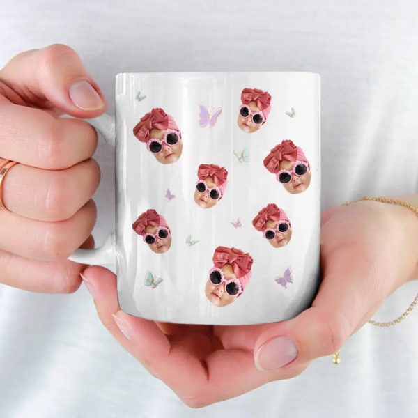 Custom Photo You Are The Heart Of The Family - Family Personalized Custom Mug - Gift For Mom, Grandma Custom Photo You Are The Heart Of The Family - Family Personalized Custom Mug - Gift For Mom, Grandma