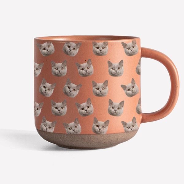 Custom Portrait Photo For Dog Cat Lover Pottery Mug TH10 892077 Custom Portrait Photo For Dog Cat Lover Pottery Mug TH10 892077
