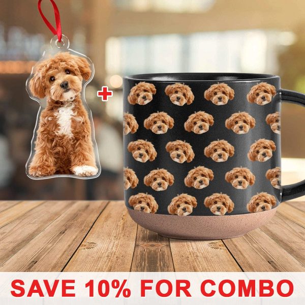 Custom Portrait Photo For Dog Cat Lover Pottery Mug TH10 892077 Custom Portrait Photo For Dog Cat Lover Pottery Mug TH10 892077