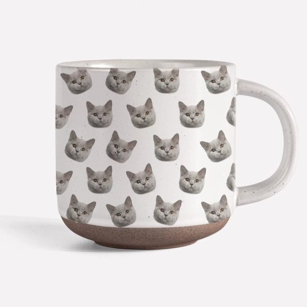 Custom Portrait Photo For Dog Cat Lover Pottery Mug TH10 892077 Custom Portrait Photo For Dog Cat Lover Pottery Mug TH10 892077