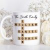 Custom Text Create Your Own Crossword Puzzle Gift For Family Friends Personalized Mug