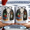 Customizable Coffee Mug Featuring Glasses, Books, Apple, Markers, Lab Coat - Personalized Custom Coffee Mug - GRAD272_MG Customizable Coffee Mug Featuring Glasses, Books, Apple, Markers, Lab Coat - Personalized Custom Coffee Mug - GRAD272_MG