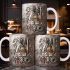 Customize This Mug With Your Firefighter's Name And Gear - Personalized Custom Coffee Mug - FIF047_MG Customize This Mug With Your Firefighter's Name And Gear - Personalized Custom Coffee Mug - FIF047_MG