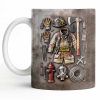 Customize This Mug With Your Firefighter's Name And Gear - Personalized Custom Coffee Mug - FIF047_MG Customize This Mug With Your Firefighter's Name And Gear - Personalized Custom Coffee Mug - FIF047_MG
