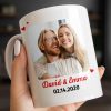 Customize With Your Favorite Photo And Special Date - Personalized Custom Coffee Mug - CPL1328_MG Customize With Your Favorite Photo And Special Date - Personalized Custom Coffee Mug - CPL1328_MG