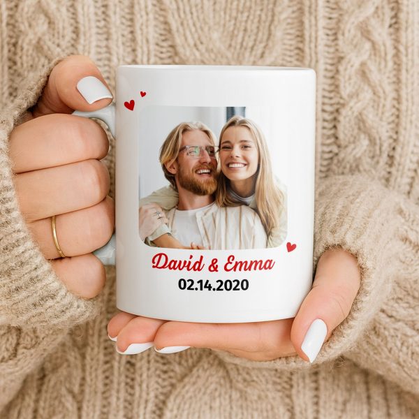 Customize With Your Favorite Photo And Special Date - Personalized Custom Coffee Mug - CPL1328_MG Customize With Your Favorite Photo And Special Date - Personalized Custom Coffee Mug - CPL1328_MG