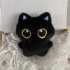 Cute 10cm Black Cat Plush Toy - Cuddly Pendant for Kids' Gifts Cute 10cm Black Cat Plush Toy - Cuddly Pendant for Kids' Gifts