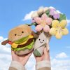 Cute 15cm Cartoon Hamburger Plush Toy - Perfect Gift for Kids! Cute 15cm Cartoon Hamburger Plush Toy - Perfect Gift for Kids!