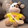 Cute 26CM Cartoon Milk Cow Plush Doll - Soft Stuffed Animal Pillow Toy
