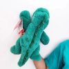 Cute 35cm Green Dinosaur Plush Toy - Soft Comfort Doll for Kids' Gifts Cute 35cm Green Dinosaur Plush Toy - Soft Comfort Doll for Kids' Gifts