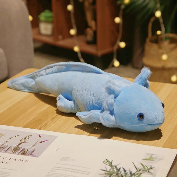 Cute 45CM Axolotl Plush Toy - Realistic Ambystoma Mexicanum for Kids