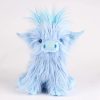 Cute Blue Highland Cow Plush Toy - Adorable Fairy Calf Gift for Kids