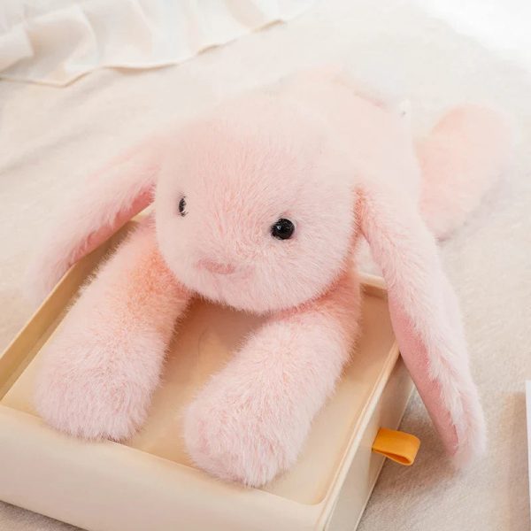 Cute Bunny Plush Soft Stuffed Sleeping Companion Doll