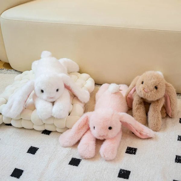 Cute Bunny Plush Soft Stuffed Sleeping Companion Doll
