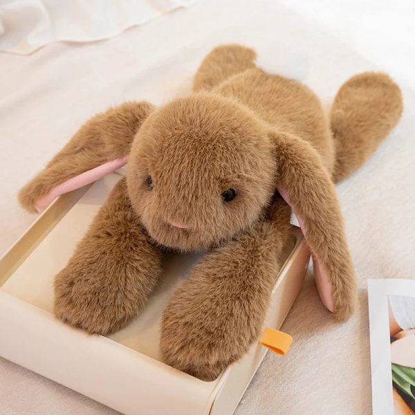 Cute Bunny Plush Soft Stuffed Sleeping Companion Doll
