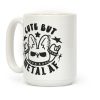 Cute But Metal AF Bunny Coffee Mug Cute But Metal AF Bunny Coffee Mug