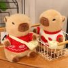Cute Capybara Plush Toy - Cozy Sweater Doll for Kids & Home Decor