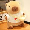 Cute Capybara Plush Toy - Cozy Sweater Doll for Kids & Home Decor
