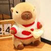 Cute Capybara Plush Toy - Cozy Sweater Doll for Kids & Home Decor