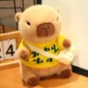 Cute Capybara Plush Toy - Cozy Sweater Doll for Kids & Home Decor