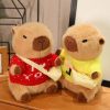Cute Capybara Plush Toy - Cozy Sweater Doll for Kids & Home Decor