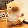 Cute Capybara Plush Toy - Cozy Sweater Doll for Kids & Home Decor