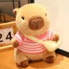 Cute Capybara Plush Toy - Cozy Sweater Doll for Kids & Home Decor