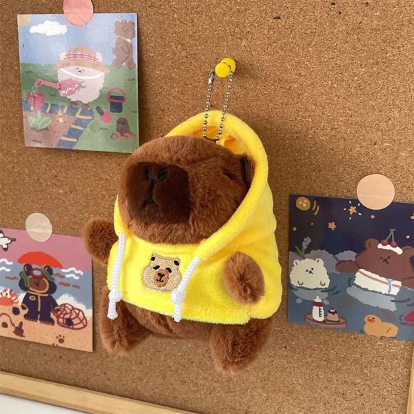 Cute Capybara Plush Toy with Wings - Adorable Fluffy Doll for Gifts
