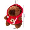 Cute Capybara Plush Toy with Wings - Adorable Fluffy Doll for Gifts