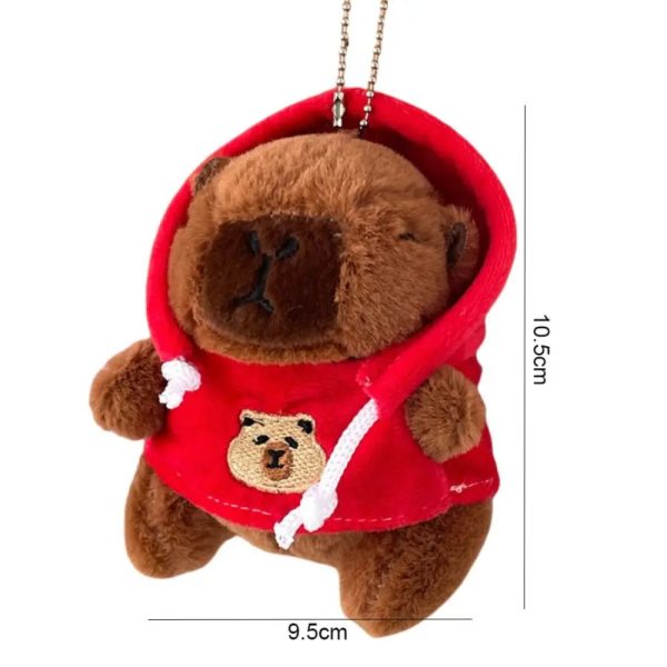Cute Capybara Plush Toy with Wings - Adorable Fluffy Doll for Gifts
