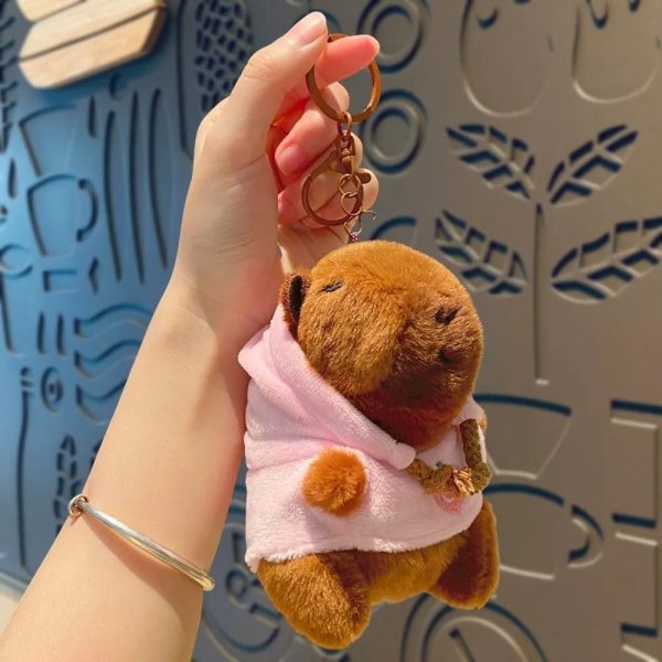 Cute Capybara Plush Toy with Wings - Adorable Fluffy Doll for Gifts