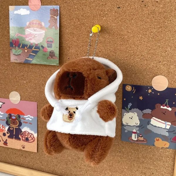 Cute Capybara Plush Toy with Wings - Adorable Fluffy Doll for Gifts