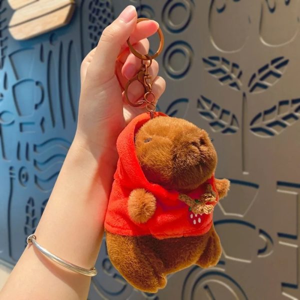 Cute Capybara Plush Toy with Wings - Adorable Fluffy Doll for Gifts