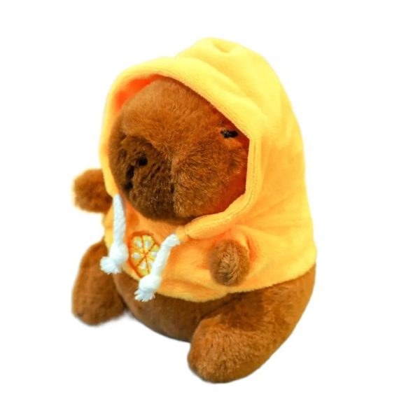 Cute Capybara Plush Toy with Wings - Adorable Fluffy Doll for Gifts