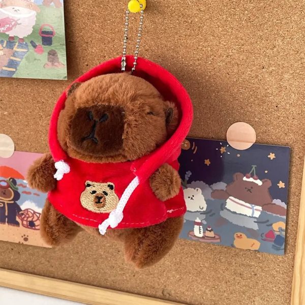 Cute Capybara Plush Toy with Wings - Adorable Fluffy Doll for Gifts