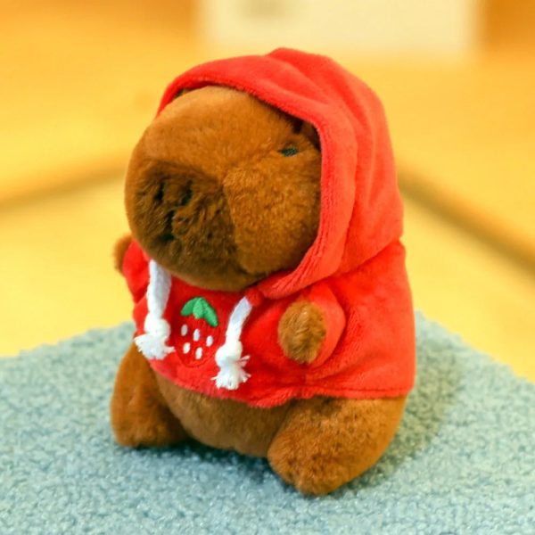 Cute Capybara Plush Toy with Wings - Adorable Fluffy Doll for Gifts