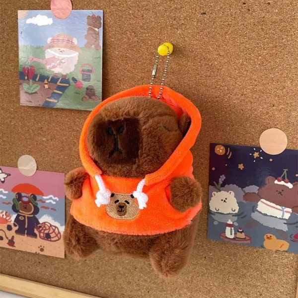Cute Capybara Plush Toy with Wings - Adorable Fluffy Doll for Gifts