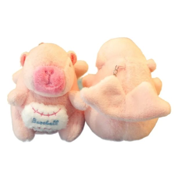 Cute Capybara Plush Toy with Wings - Adorable Fluffy Doll for Gifts