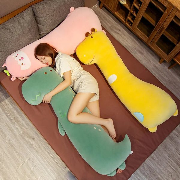 Cute Cartoon Animal Long Pillow