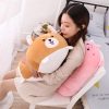Cute Cartoon Animal Plush Pillow - Adorable Fat Dog, Cat & Friends!
