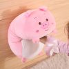 Cute Cartoon Animal Plush Pillow - Adorable Fat Dog, Cat & Friends!